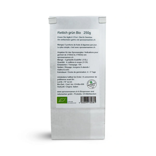 Germes de radis bio 250 g