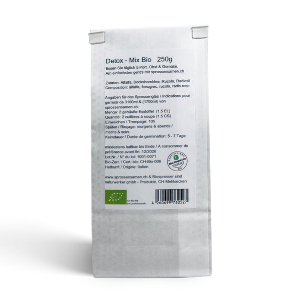 Detox-Mix Bio 250g Sprossensamen