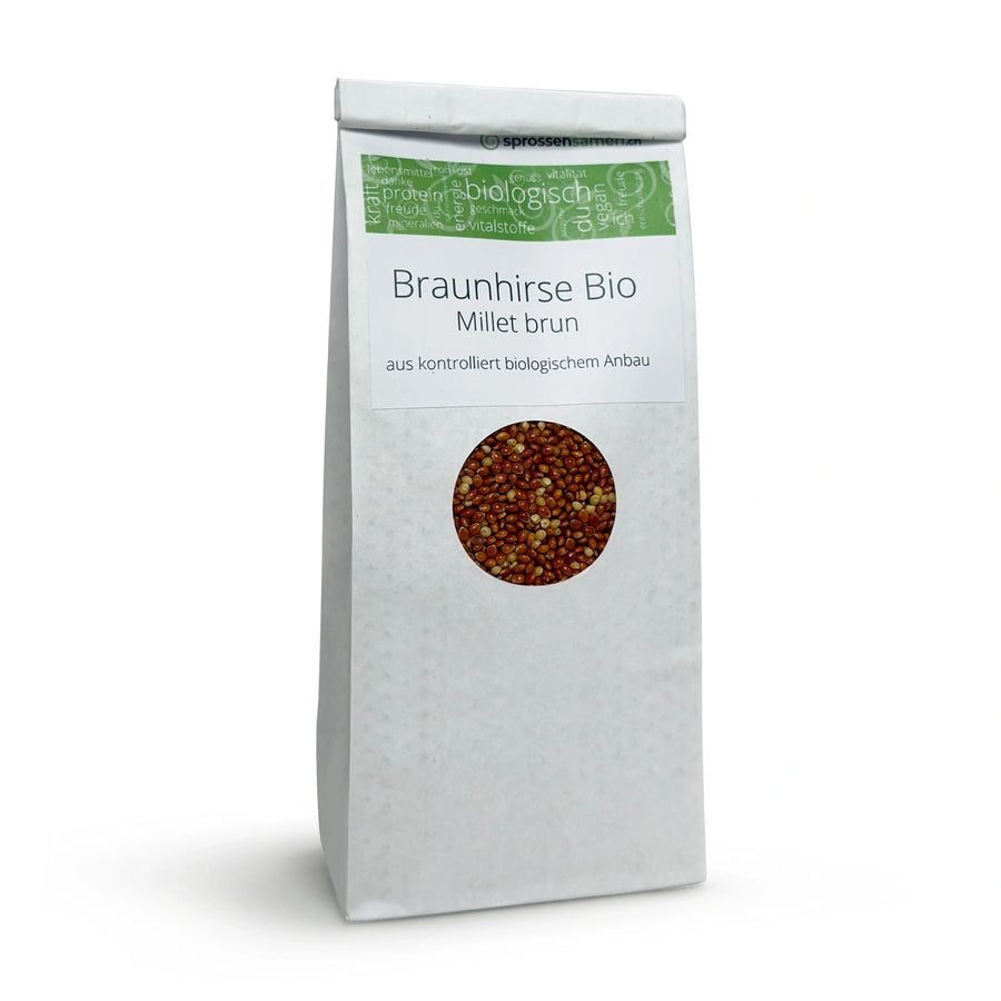 Graines germées de millet brun biologique 250 g