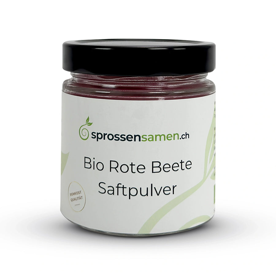 poudre de jus de betterave cru biologique, 150 g