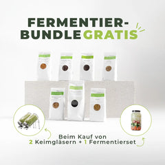 Premium Fermentier Sprossen Bundle (7 Sorten / 2 KG Keimsaat)