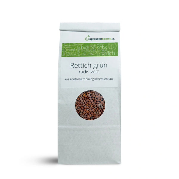 Rettich grün Bio Samensprossen 250g