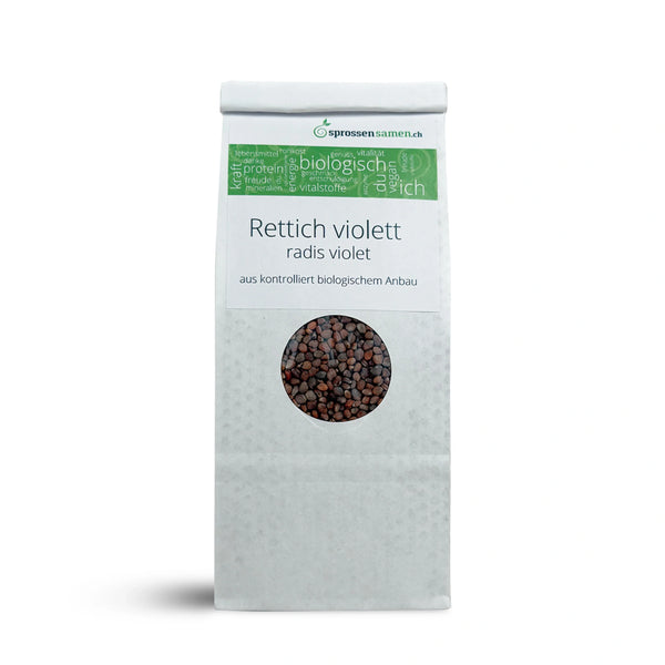 Rettich violett Bio Samensprossen 250g