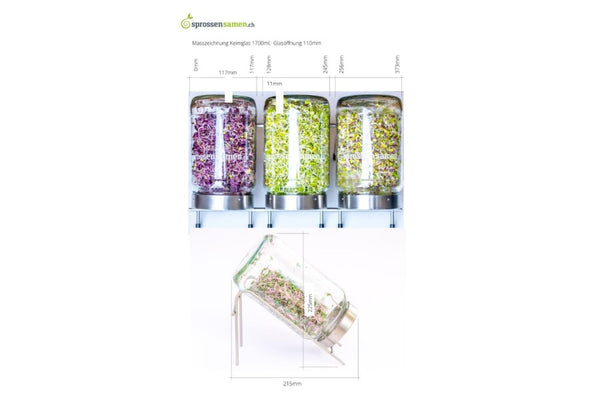 Starterpaket mit System 1700ml