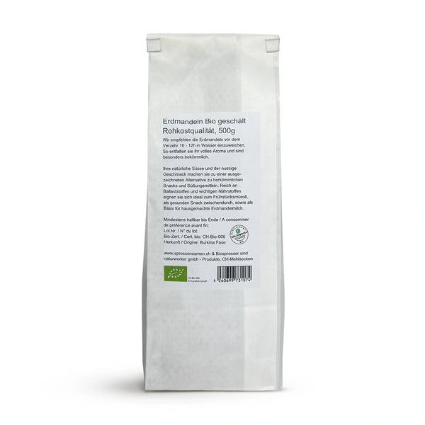 Erdmandeln geschält Bio 500g