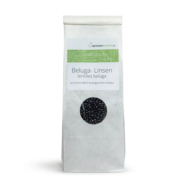 Beluga Linsen Sprossensamen Bio 500g