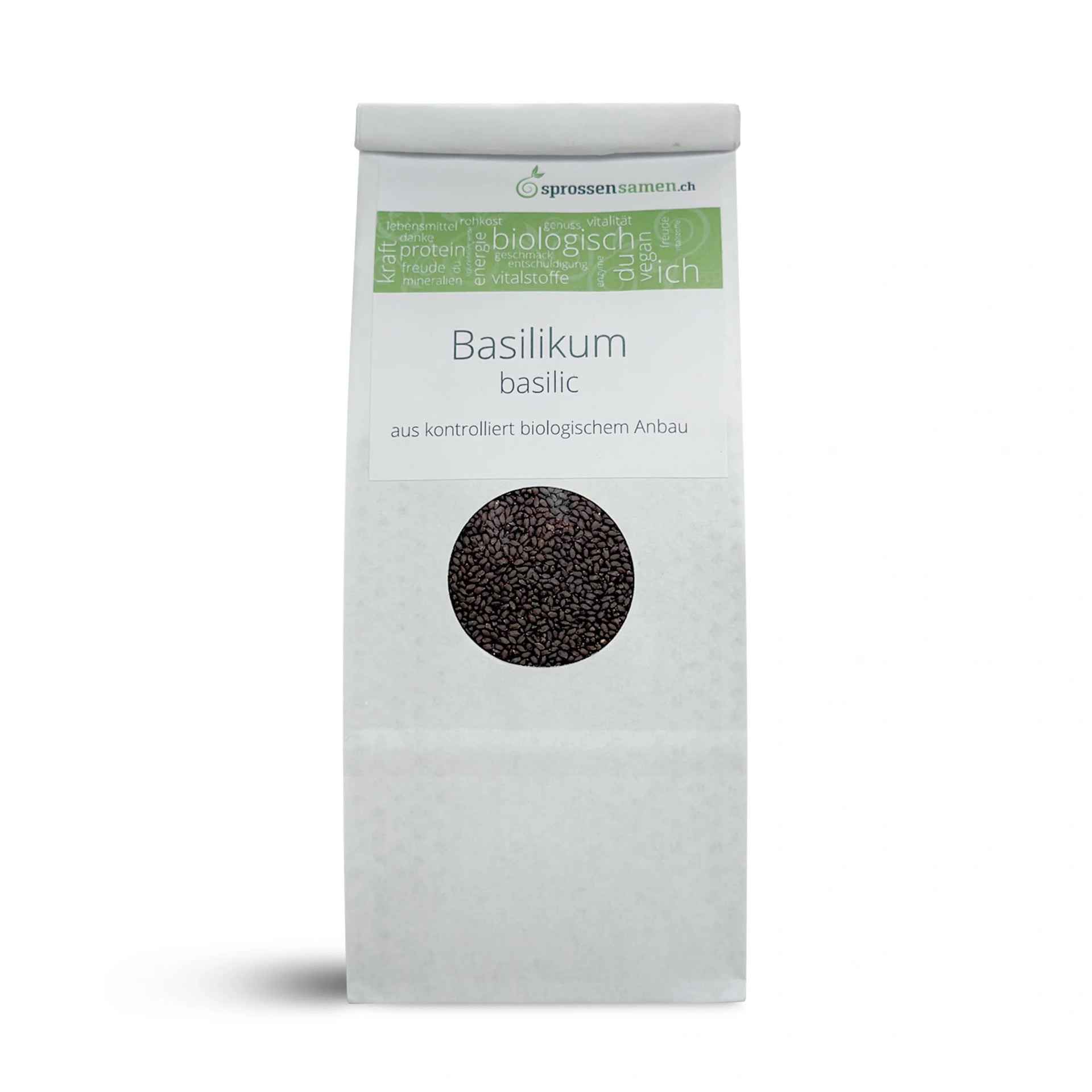 Basilikum grün Bio sprossensamen