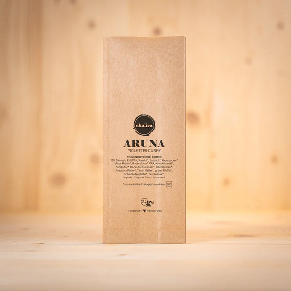 ARUNA Violettes Curry Bio – Lila Curry Pulver Gewürzmischung | Schweizer Handarbeit | 100% Bio