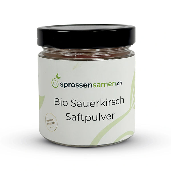 Sauerkirschen Saftpulver in Bio Rohkostqualität 120g
