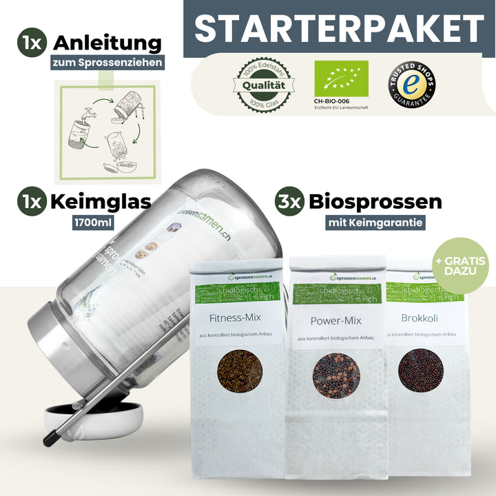 Nur für kurze Zeit: GourmetGrow™ Starter-Paket inkl. Gratis-Samen – für 64 € statt 108 €!