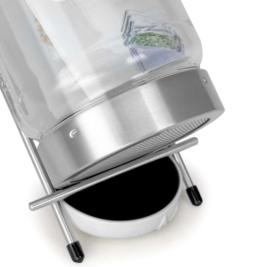 Keimglas 1700ml The Way We Grow™ aus Glas mit Ständer Biosprosser