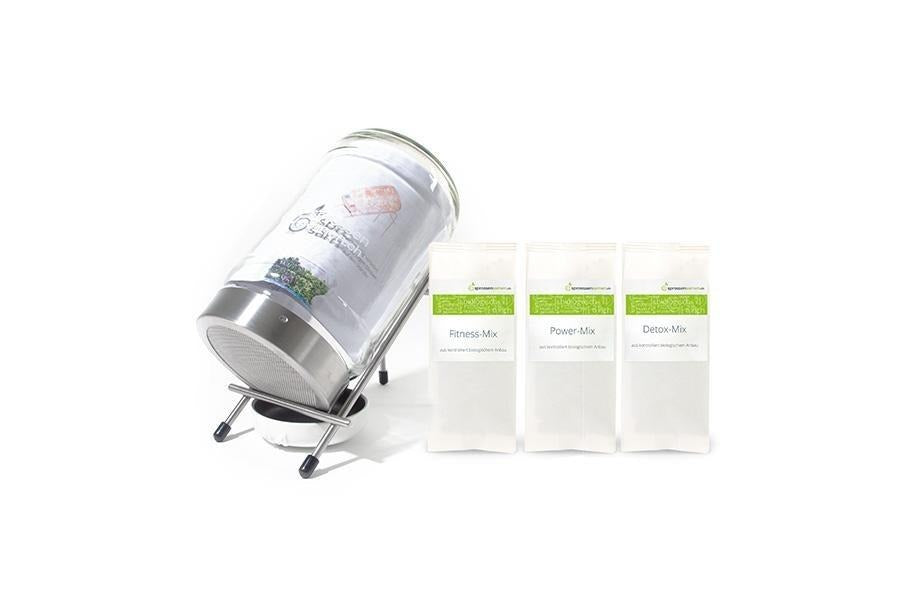 Geschenk-Set mit Glas 1700ml ohne Geschenksverpackung