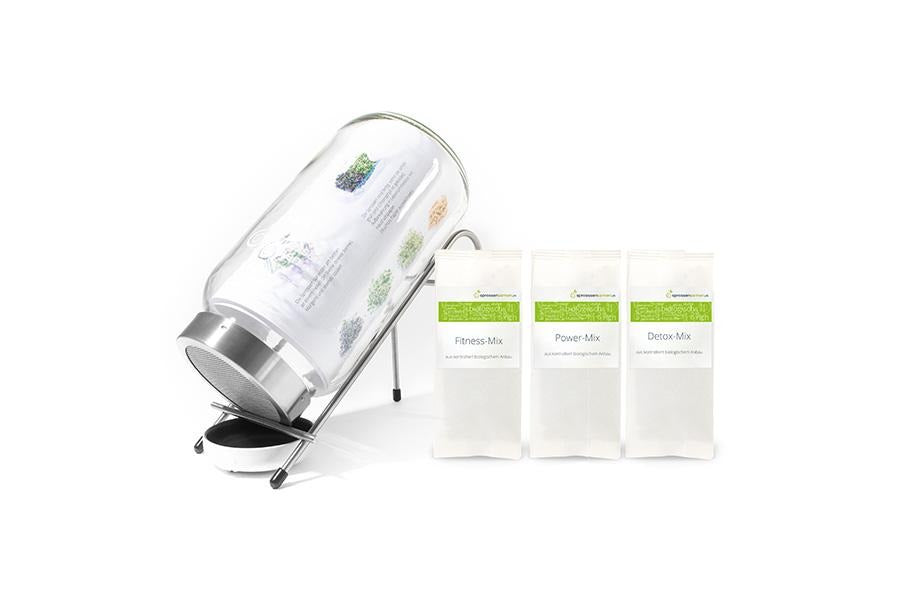 Geschenk-Set mit Glas 3100ml ohne Geschenksverpackung